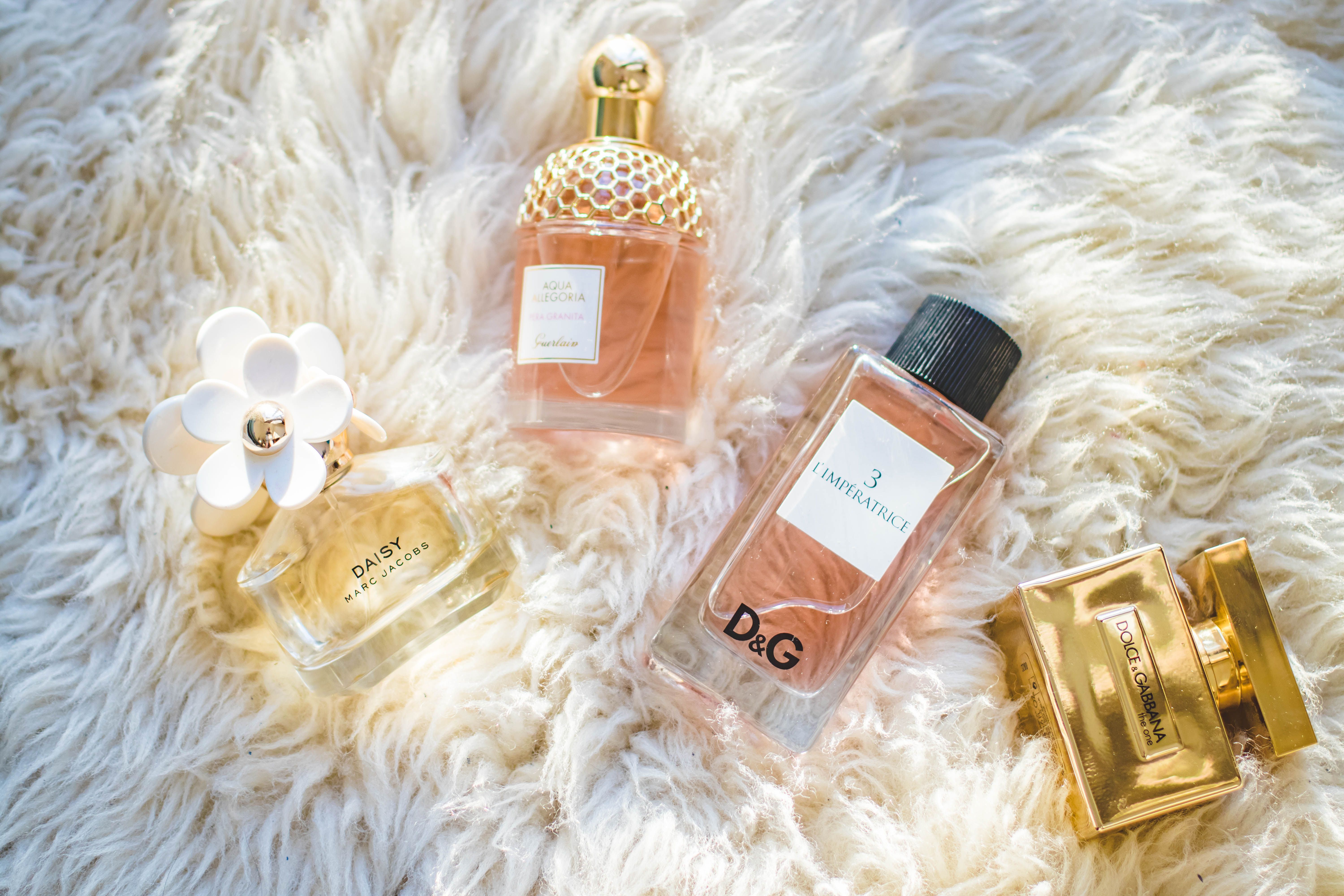 Flacon de parfum élégant